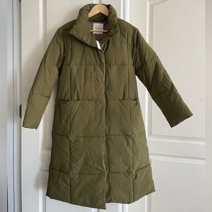 MADEWELL Duvet Puffer Coat